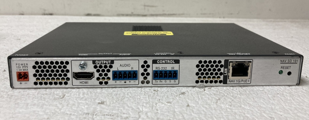 Extron NAV SD 101 No Power Supply