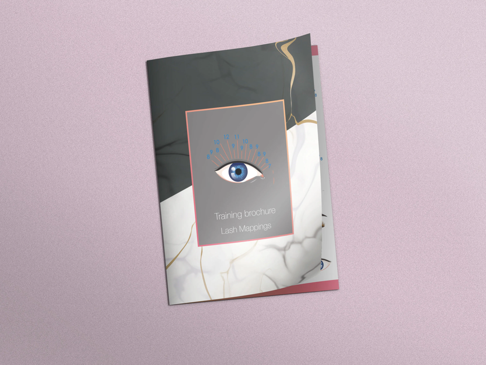 Lash Mapping Sheets, Eyelash Extension Mappings Guide, Lash Styles Training