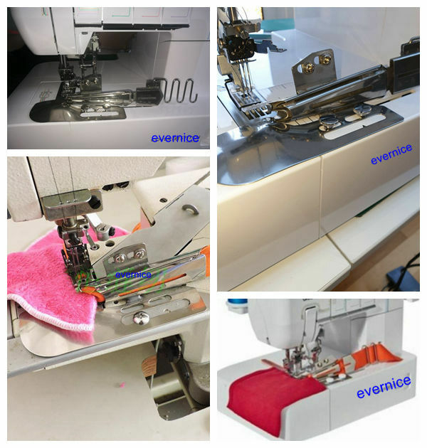 CoverStitch Machine Binder Double-Fold Binding Attachment For Flatbed Machine