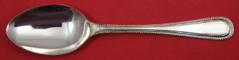 Bead Round by Carrs Sterling Silver Teaspoon 6" Flatware