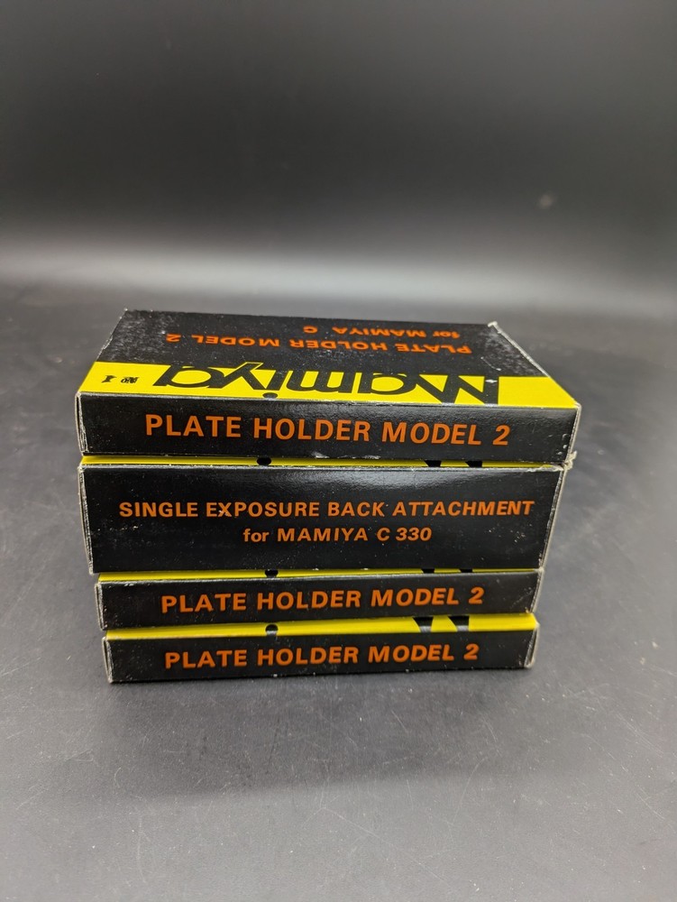 Mamiya Single Exposure Attachment for Mamiya C330 w/ 3 Plate Holders