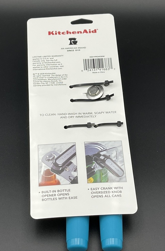 Kitchenaid Multi-function Can Opener NEW with Bottle Opener Ocean Drive