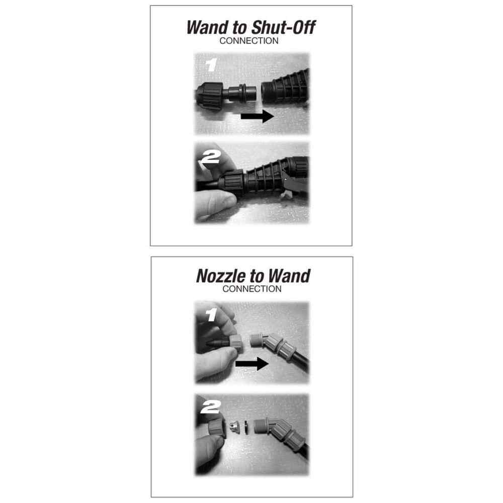 D.B. Smith Professional Universal Wand & Shut-Off Fits Standard Backpack Sprayer