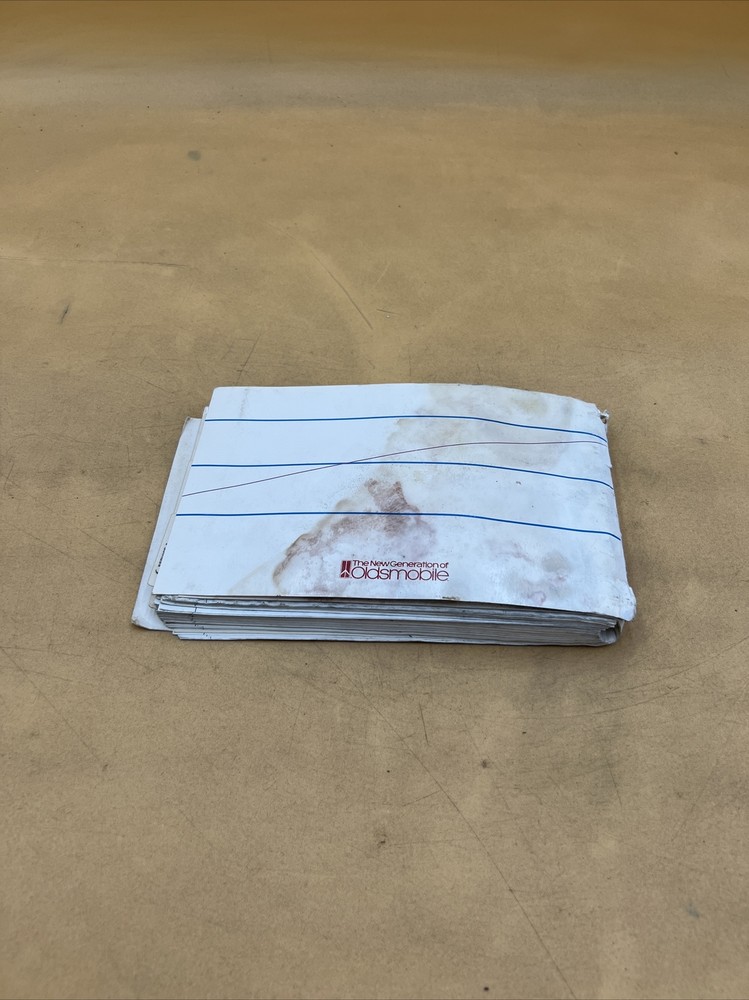 1991 OLDSMOBILE SILHOUETTE OWNERS OPERATORS GUIDE MANUAL