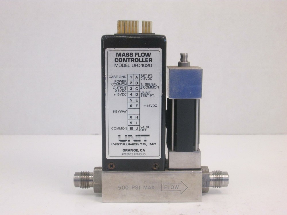 Unit UFC-1020 Mass Flow Controller MFC, C2F6, 50 SCCM