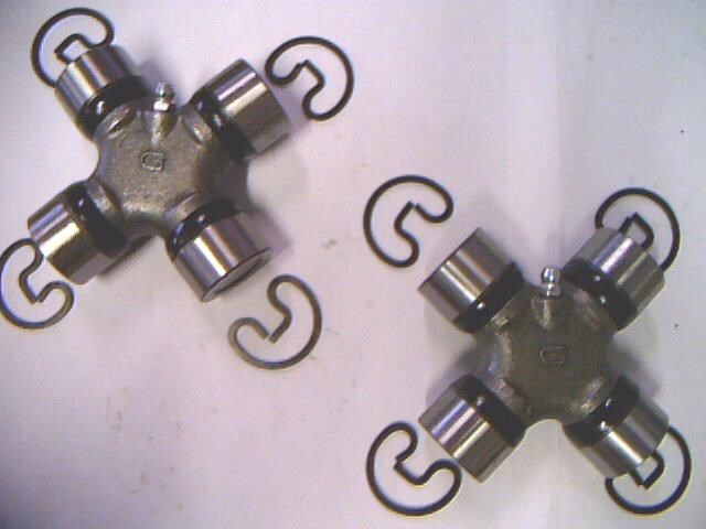 Both U-joints Chevy II Nova 1963 1964 1965 1966 1967 -Replace old!!!