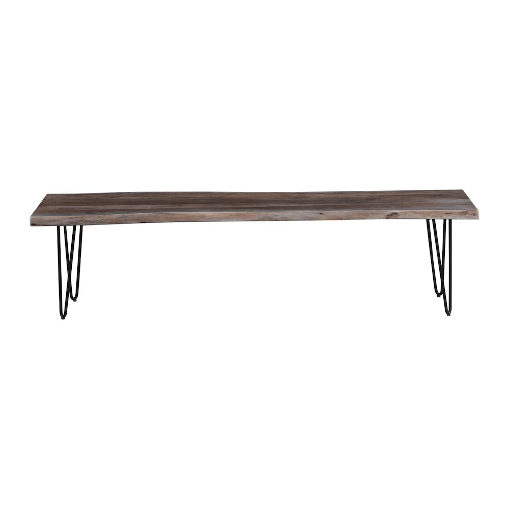 Nature's Edge 70" Solid Acacia Bench