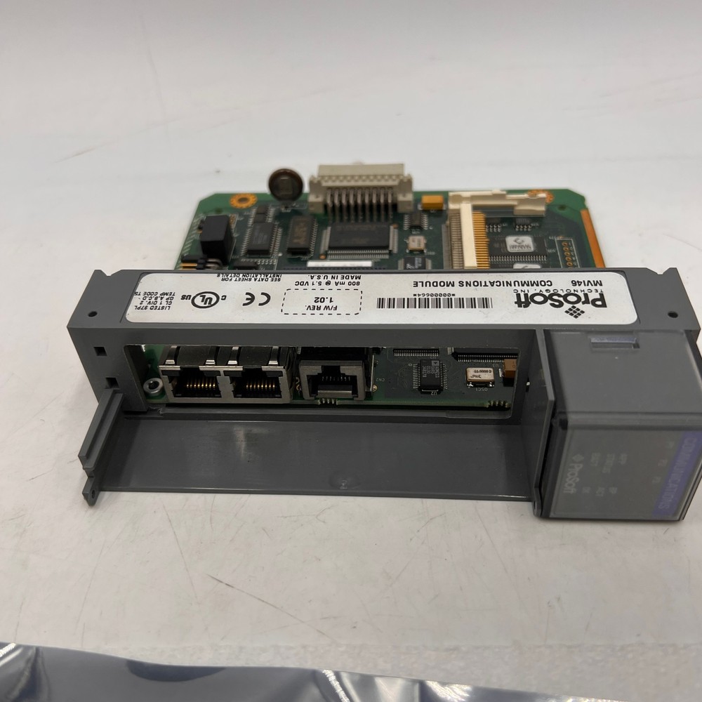ProSoft Technology MVI46 Communications Module 800mA 5.1VDC *MISSING DOOR*