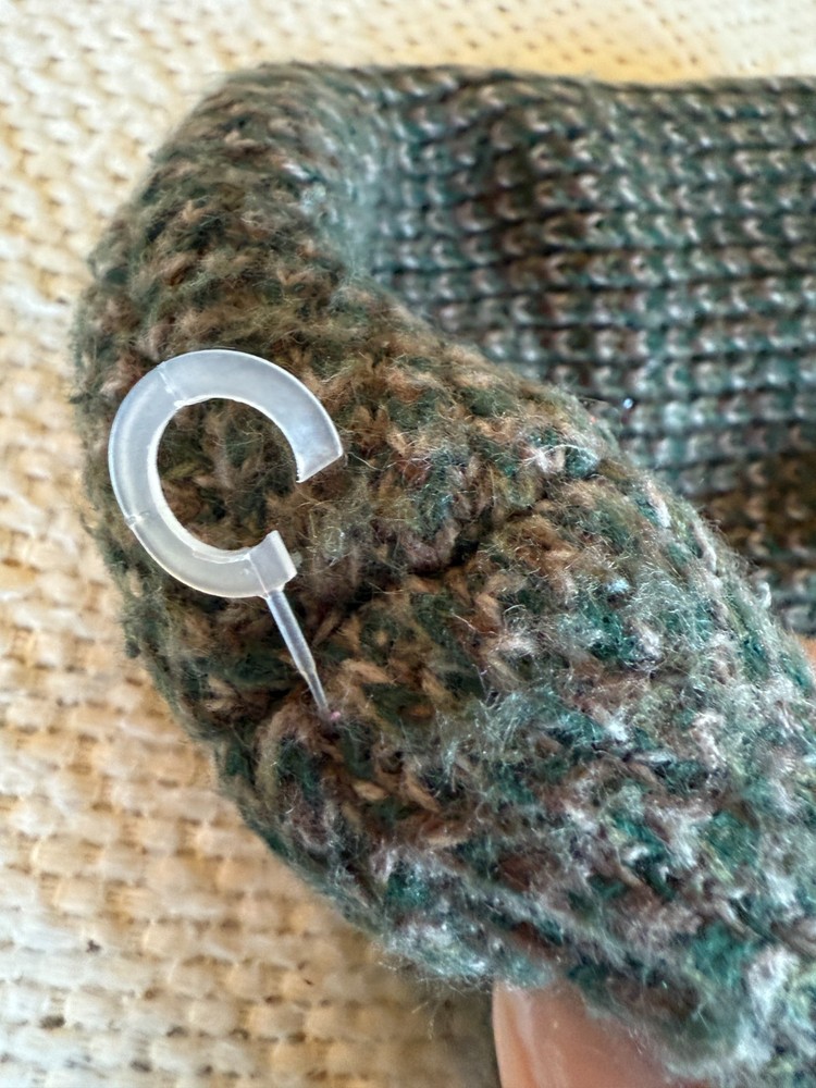 Camouflage Knit Face Mask