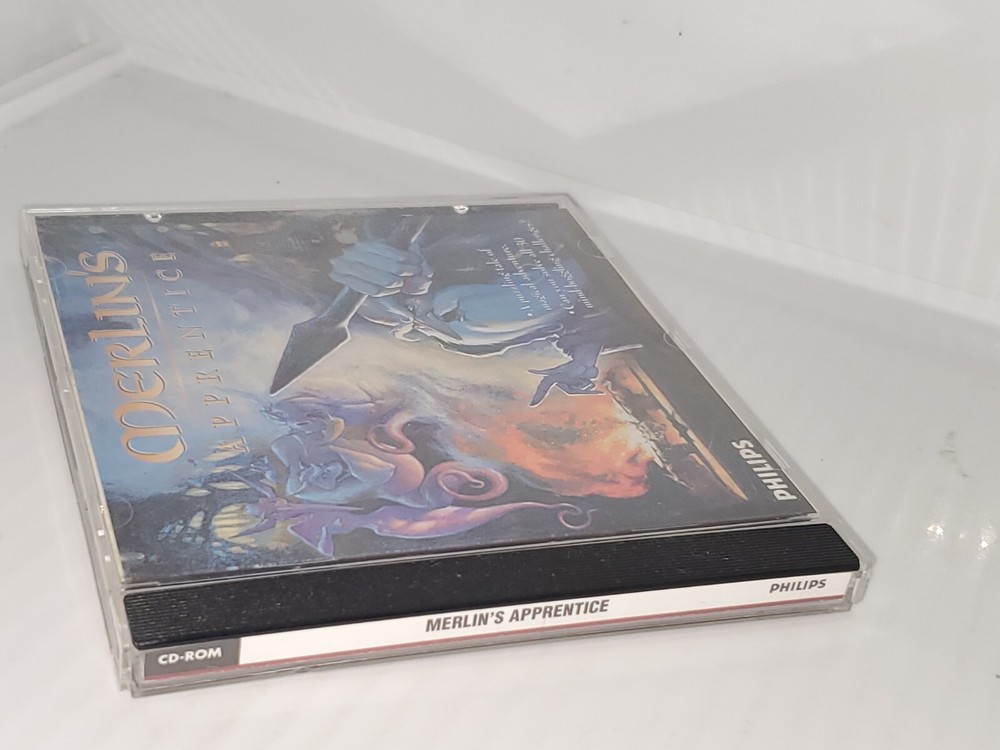 Vintage Merlin's Apprentice Philips CD-ROM Computer Game PC MAC 1995 Software