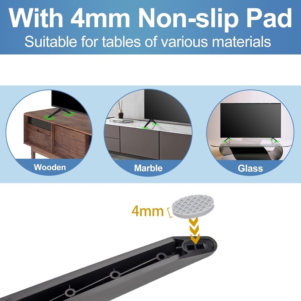 Replacement Stand for TCL Roku TVs - Easy Install & Durable Design