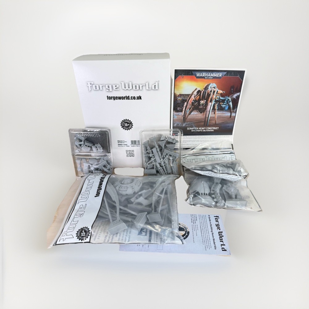 Forge World Seraptek Heavy Construct With Synaptic Obliterators | Necrons 40K