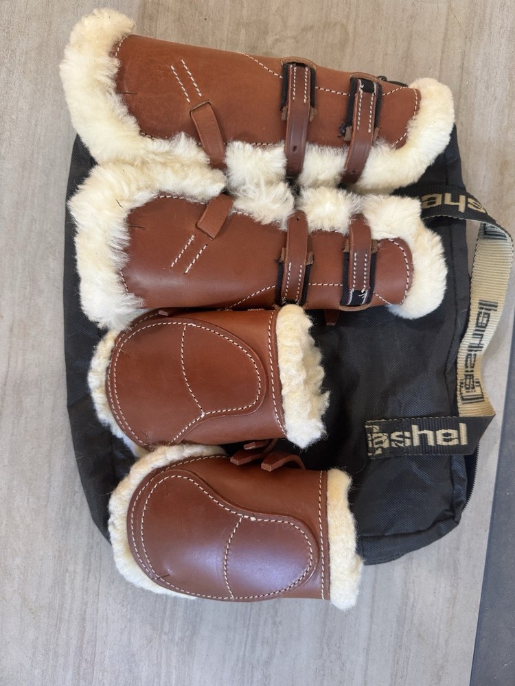 Open Front, Leather, Pony Jump Boots