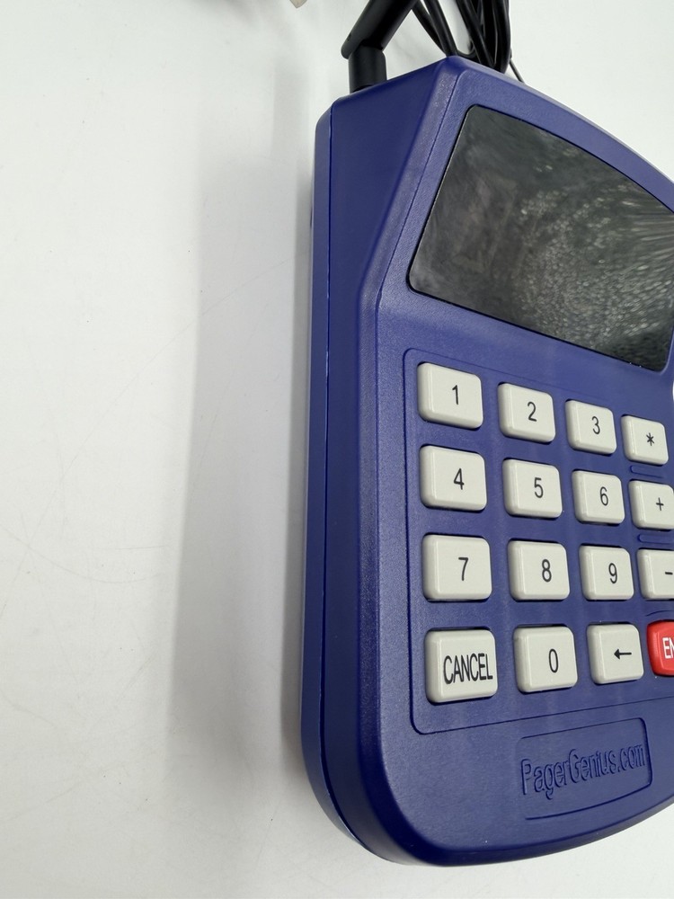 Pager Genius Restaurant Coaster Keyboard Paging Transmitter Replacement