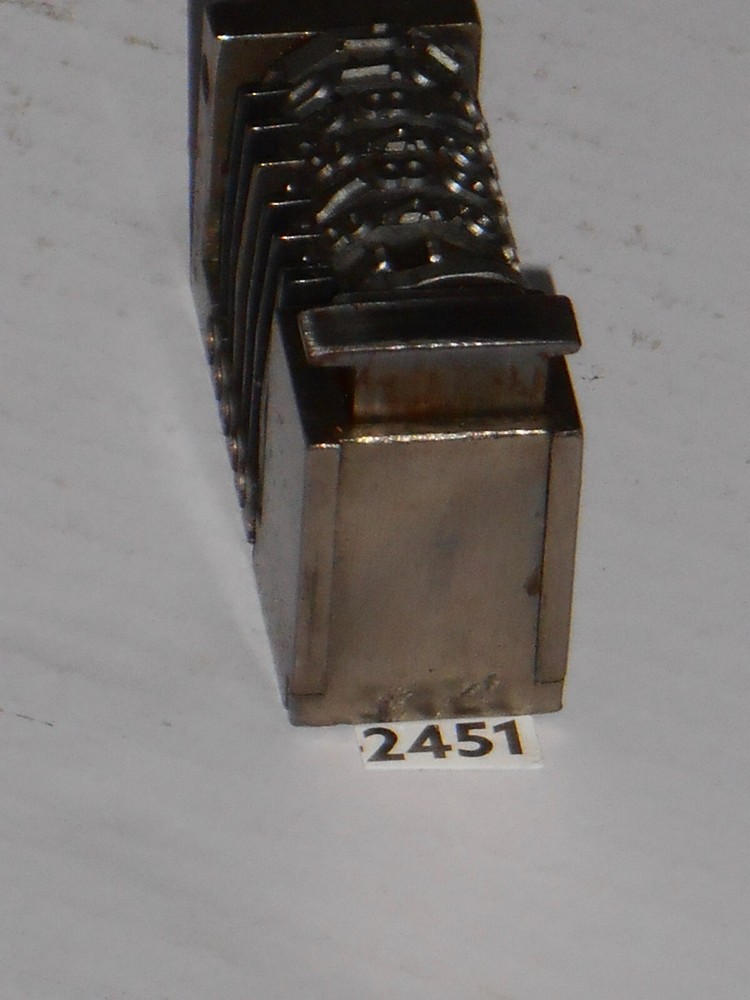 WMA | letterpress numbering machine | 2451