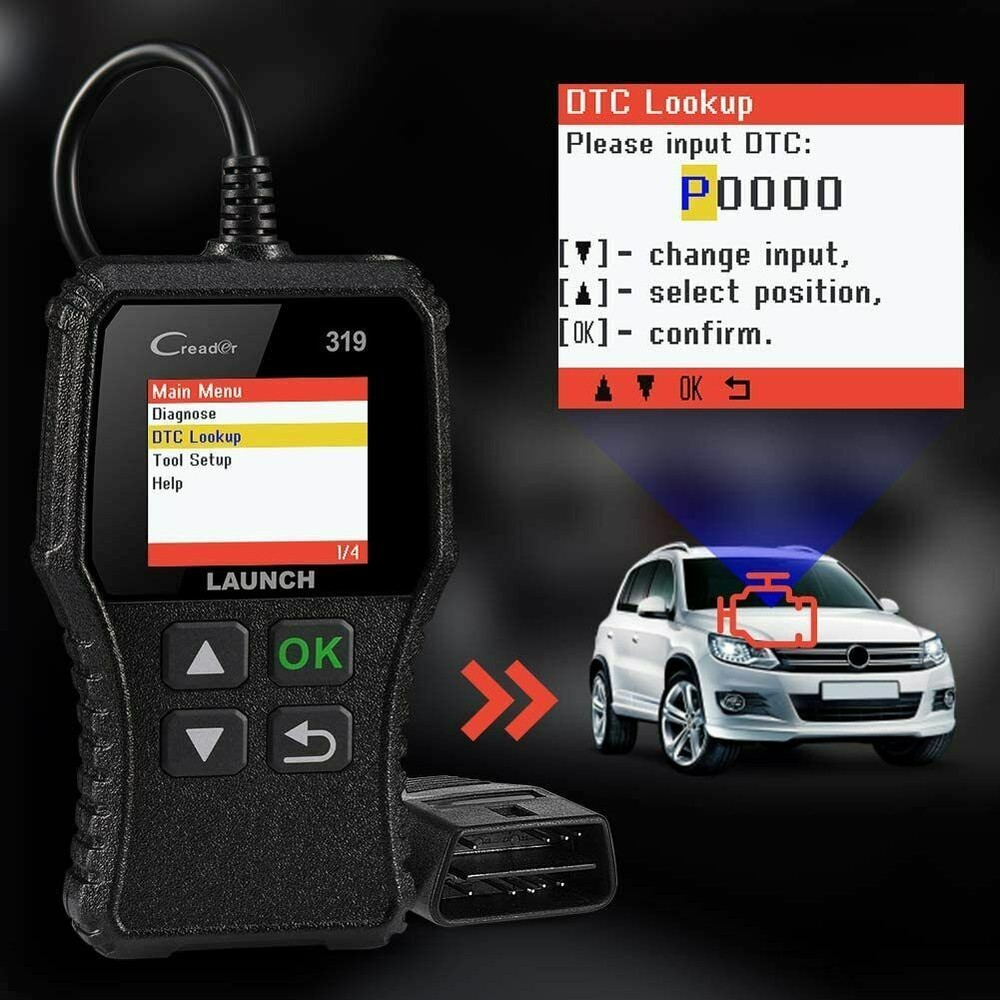 Automotive OBD2 Scanner OBD Code Reader Car Diagnostic Tool Check Engine Fault