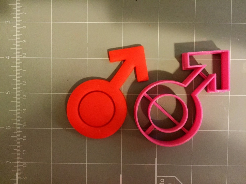 Boy Sign Cookie Cutter