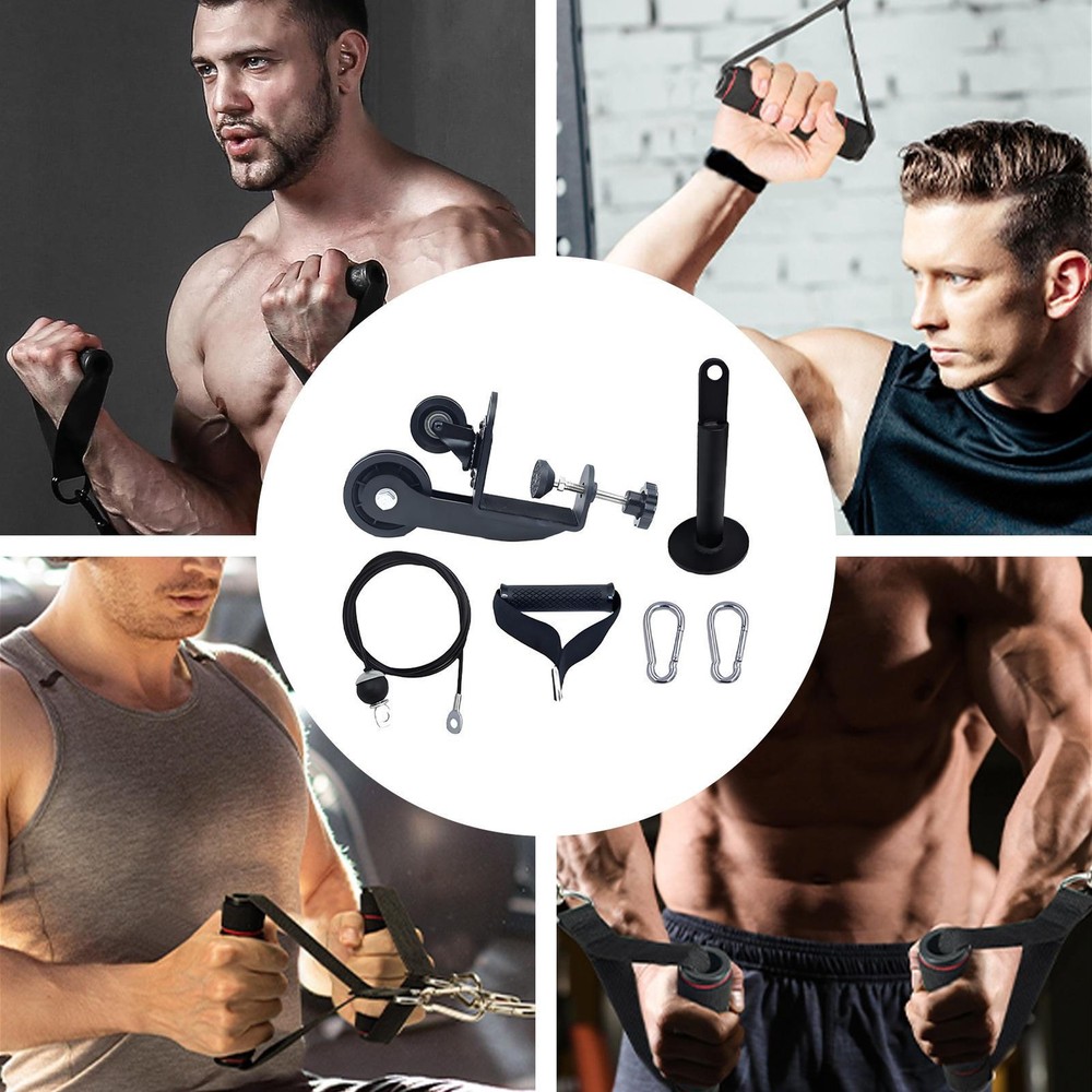 Arm Wrestling Training Equipment, Forearm Trainer Table Pulley Cable System