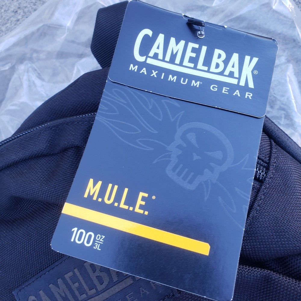 Camelbak M.U.L.E. Maximum Gear Hydration Backpack Pack MOLLE Mil-Spec MULE Black