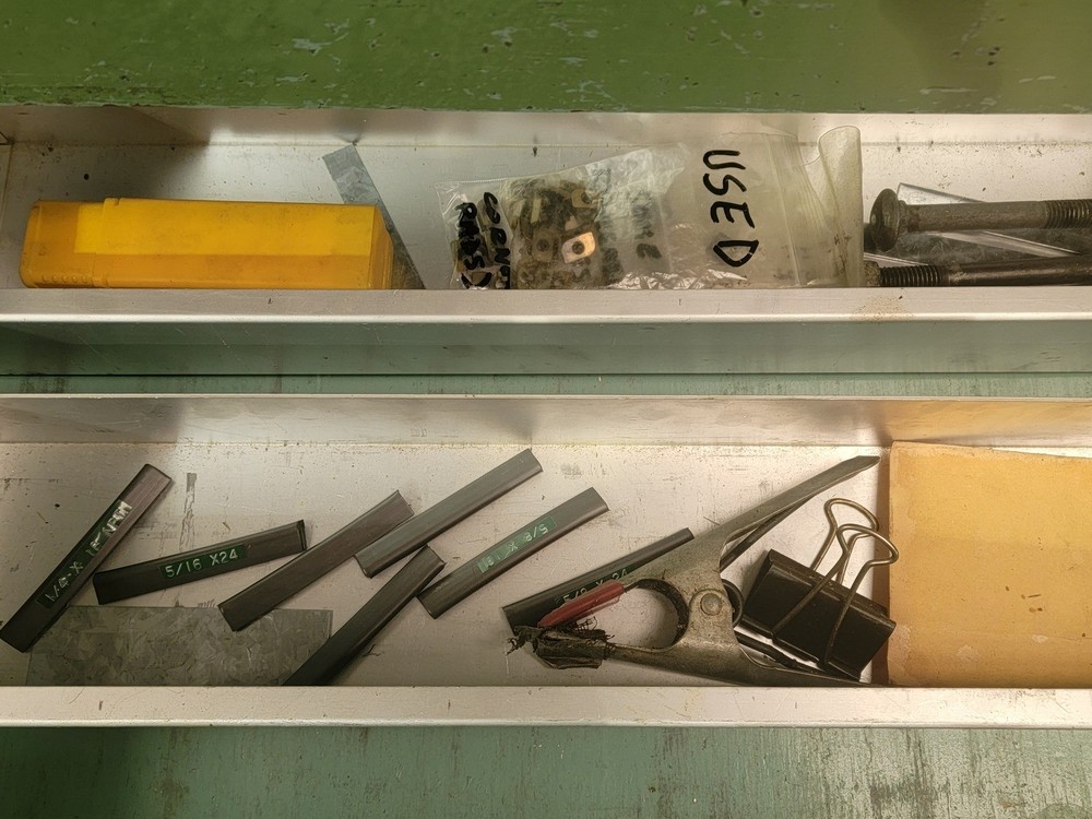 Generic Working Bench Table 78.5 x 33 x 43 in.