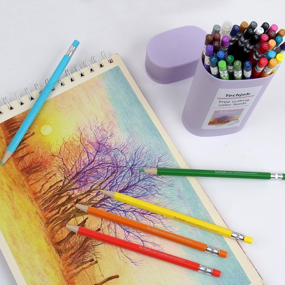 Colored Mechanical Pencil 2.6mm 36pcs