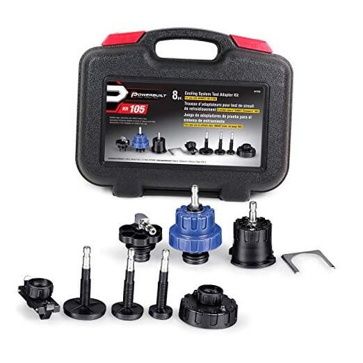 Cooling System Adapter Set, Cooling System Pressure Kit Upgrade, For 8 Piece