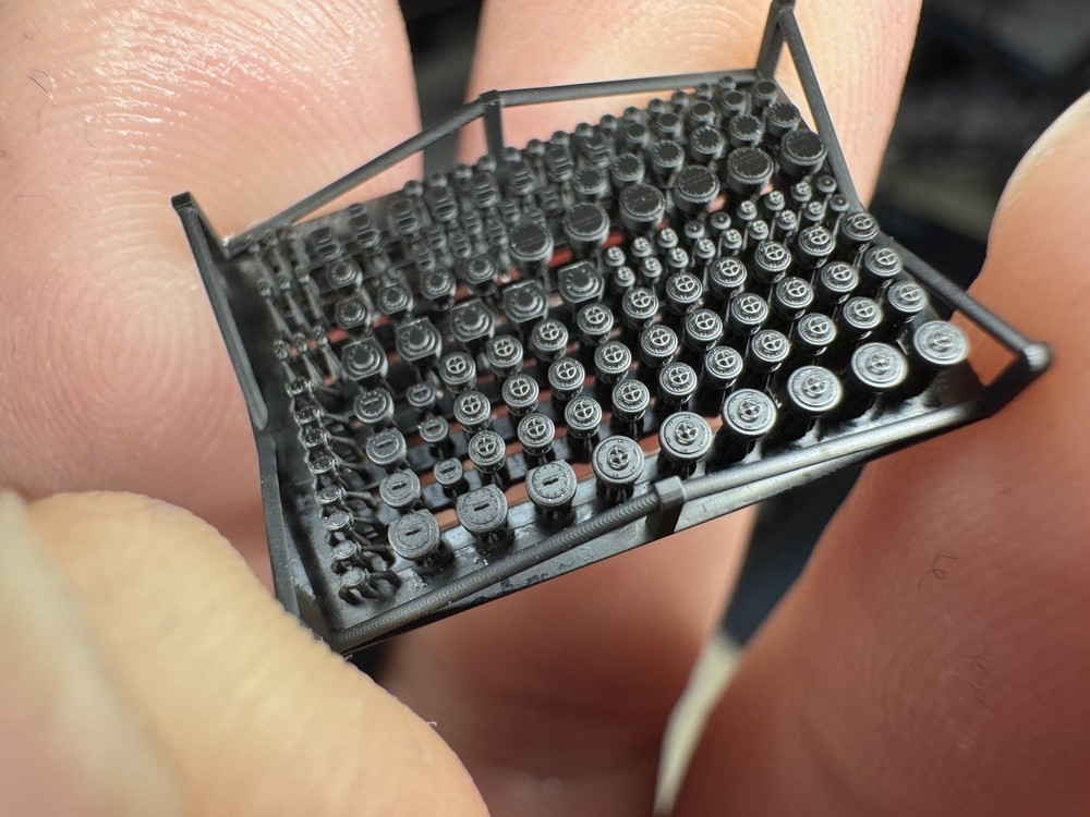 SSMODEL R700100 1/700 scale battleship vent group