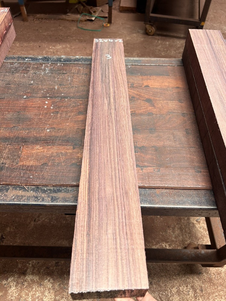 INDIAN ROSEWOOD BLANK 32” X 4" X 2” SAME ITEM