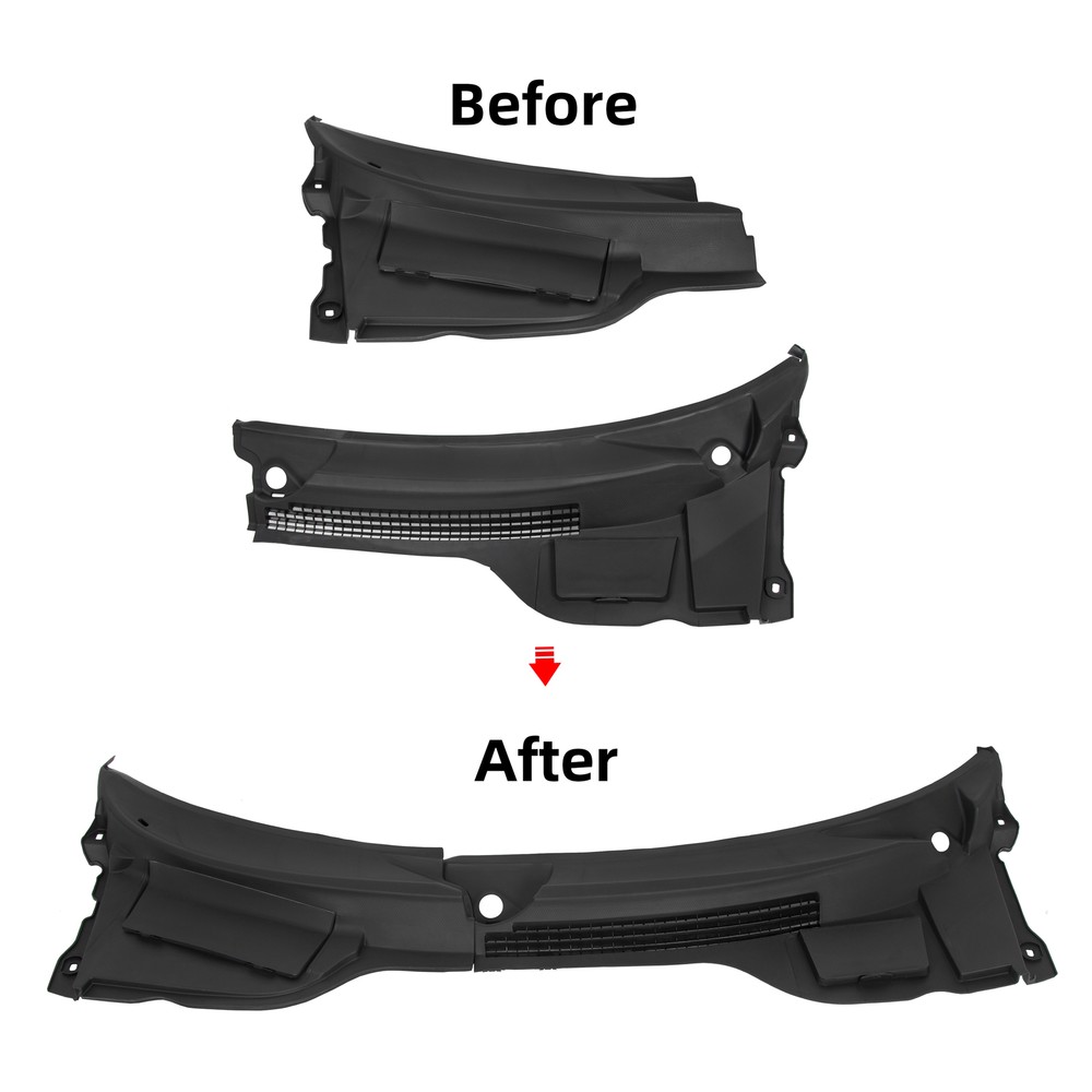 For Mini Cooper 2007-2015 Windshield Wiper Panel Cowl Pair Driver&Passenger Side