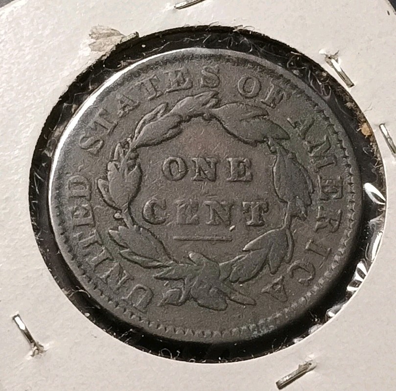 1834 Large Cent, Coronet Head ( KM.#45 )