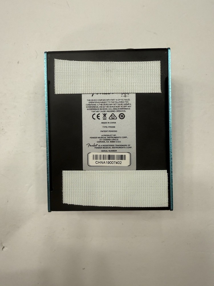 Fender Bubbler Analog Chorus Guitar Effect Pedal