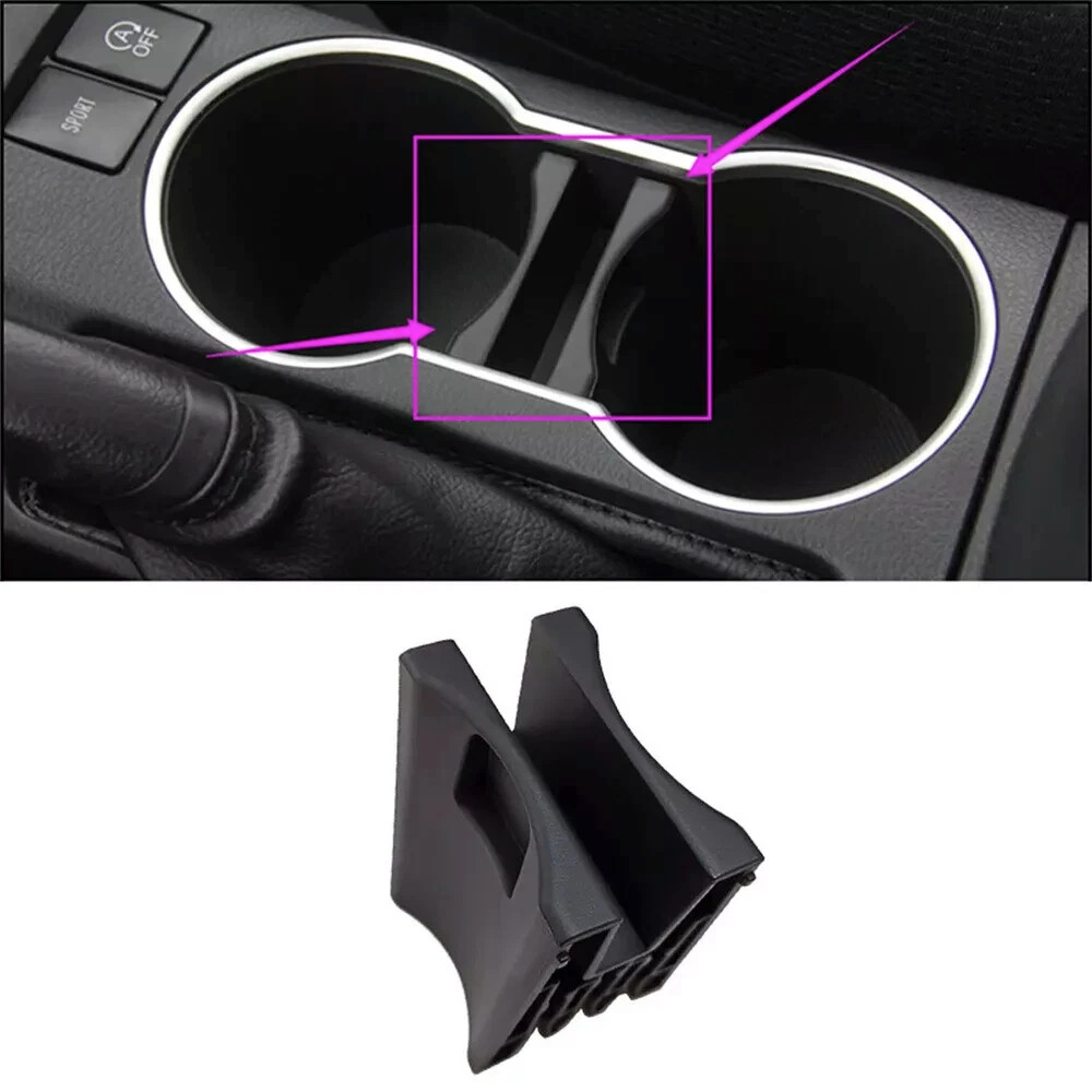 Center Console Cup Holder Insert Divider Separator for Toyota Corolla 2014-2019
