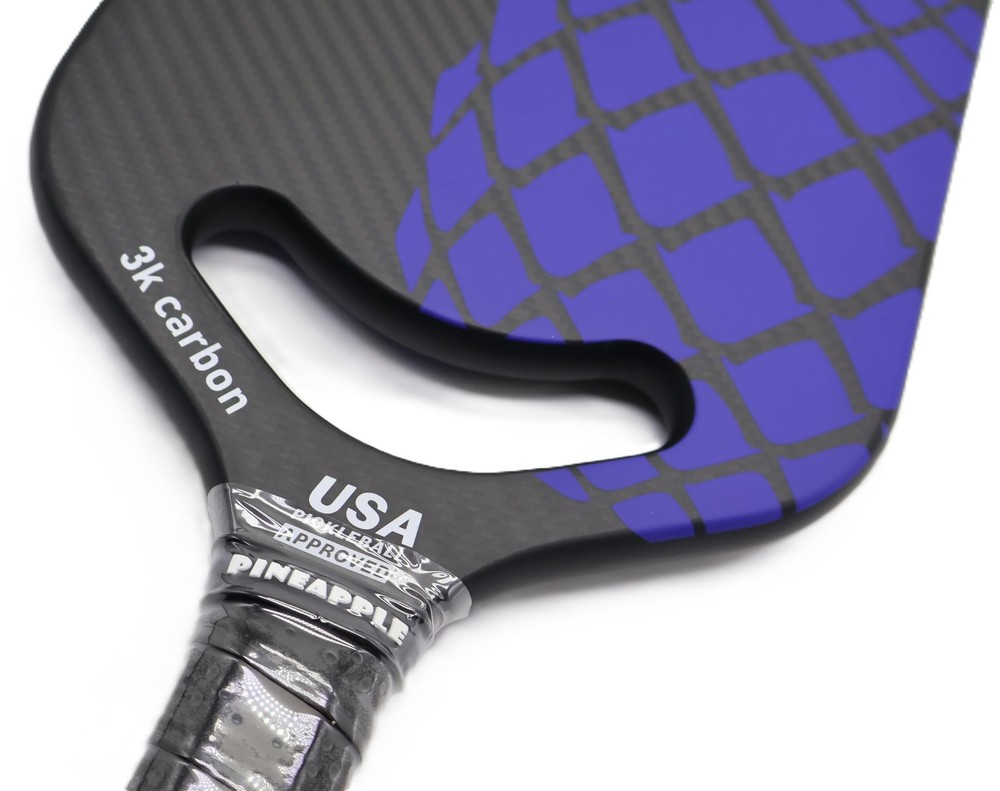 Paddle (Intermediate/Advanced Model) Elongated, edgeless, 3K Carbon Fiber , 1...