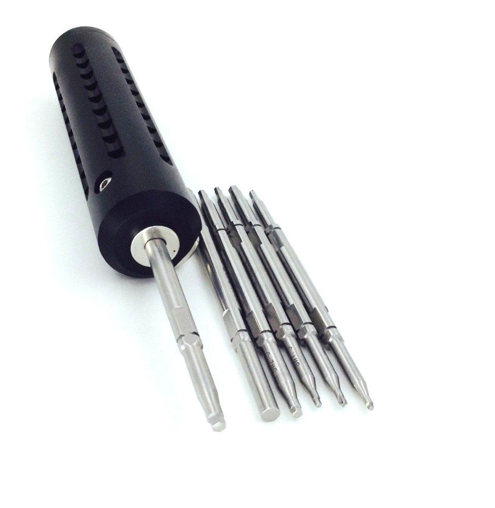 Bone Screwdriver Kit Quick Coupling Handle Veterinary Orthopedic Instrument Hex