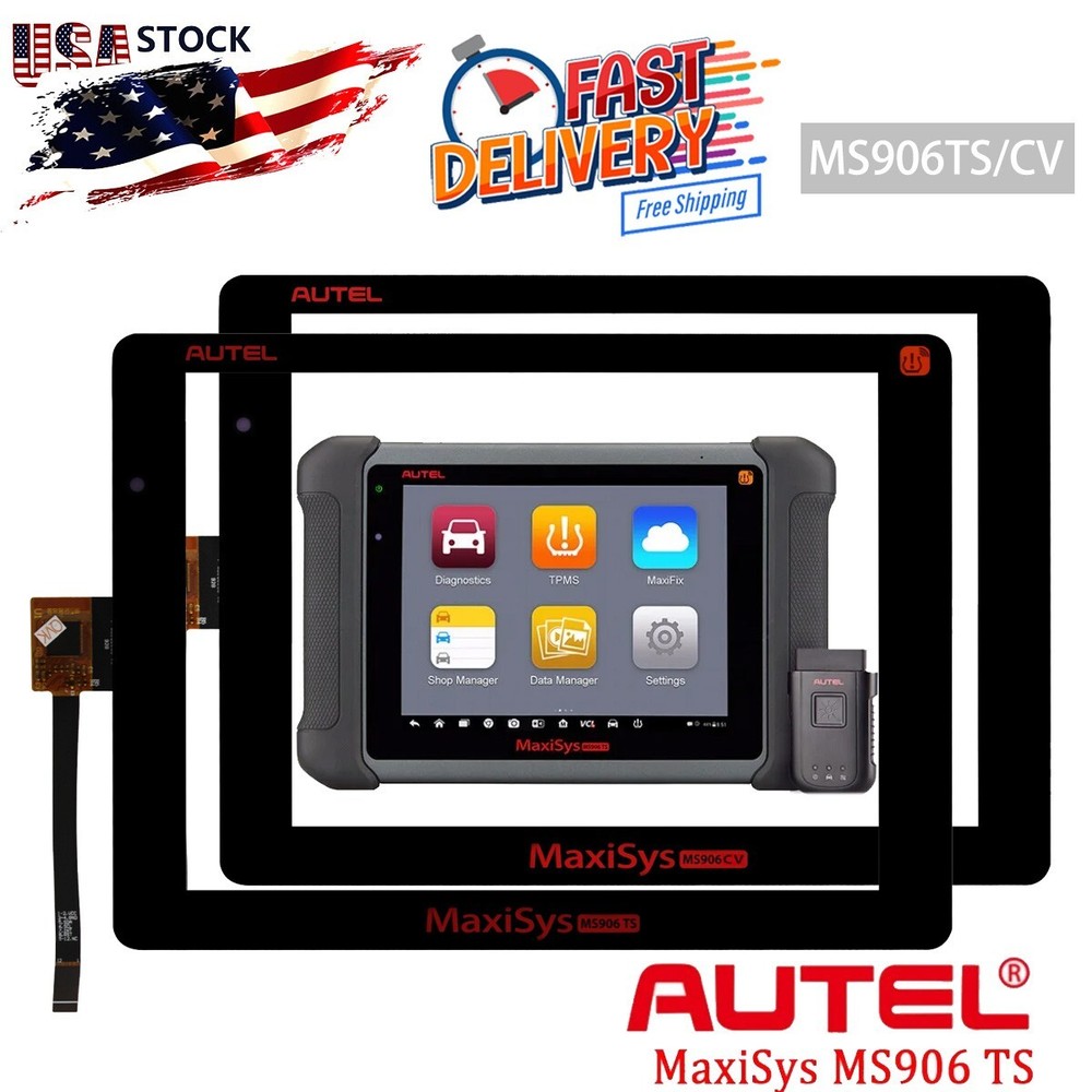 8" Display Touch Screen Digitizer For Autel MaxiSys MS906 MS906S MS906TS MS906BT