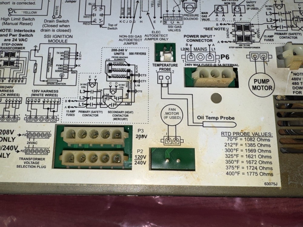 Henny Penny 140585 Controller Hybrid CFA
