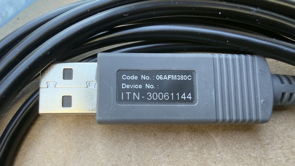 Mitutoyo USB Input Tool Direct USB-ITN-C 06AFM380C New Without Box