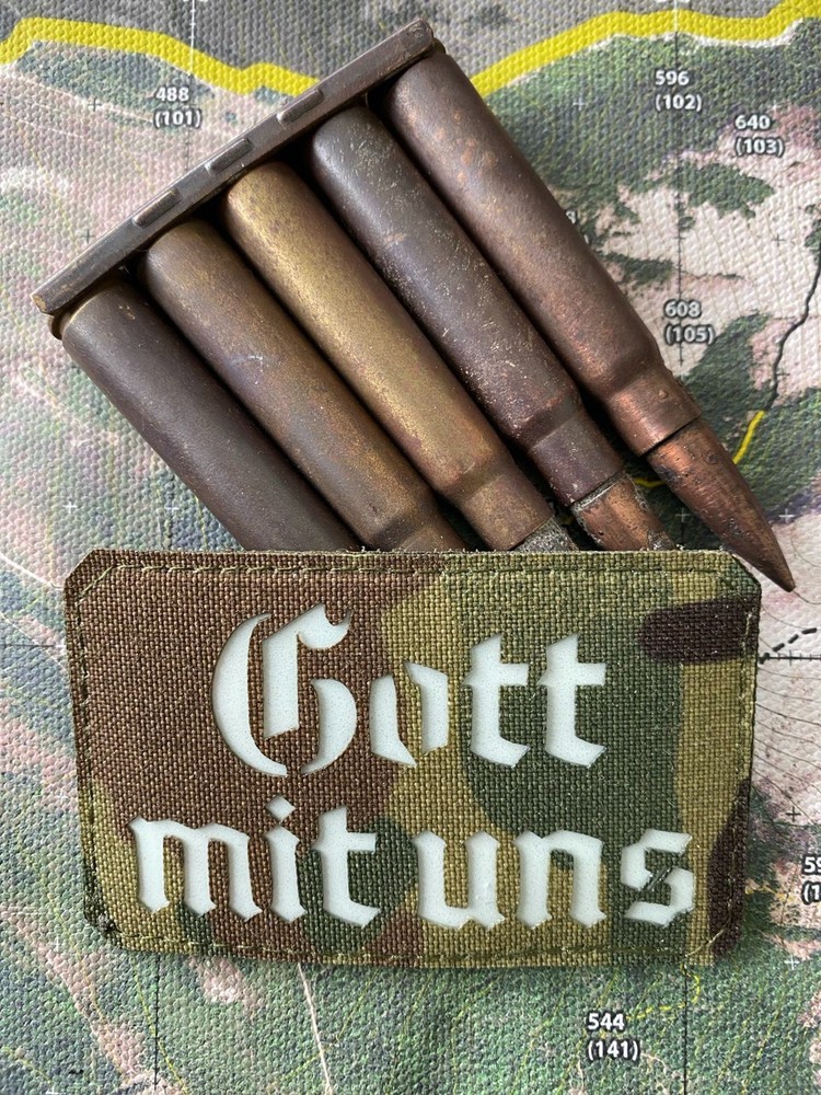Tactical military morale patch "Gott mit uns"