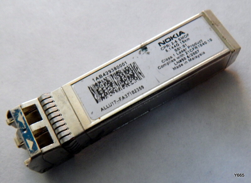 2 QTY Nokia CPRI 2-6 SMDF Transceiver