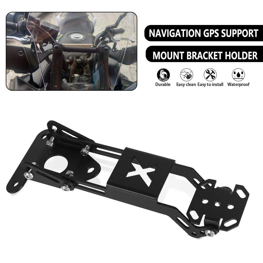 Motorcycle Navigation GPS Support Mount Bracket Holder For Ducati Desert X 22-23