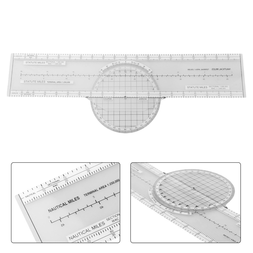 Efficient Flight Planning Tool Aerial Plotter Slide Rule for Navigators