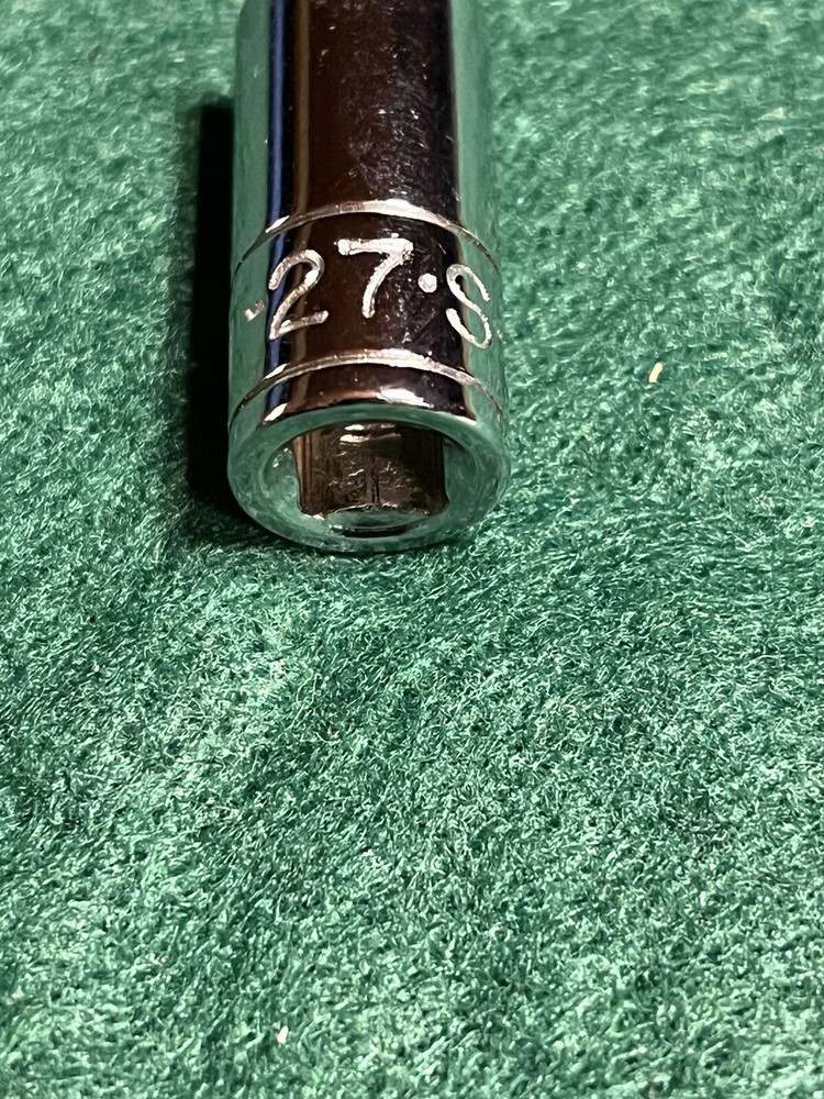 SK socket #42927---1/4" drive--torx size #27--1/4" drive socket