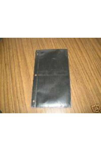 100 Black 4 Disc CD DVD Binding Sleeve Holder, SF007BLK