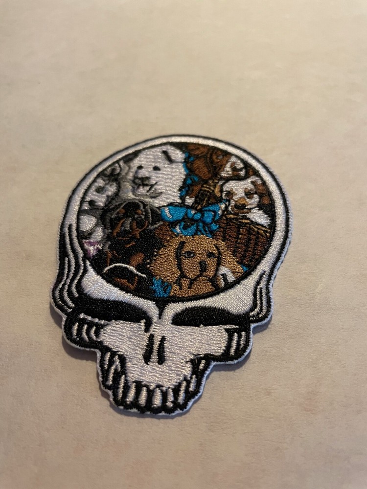 GRATEFUL DEAD IRON ON PATCH