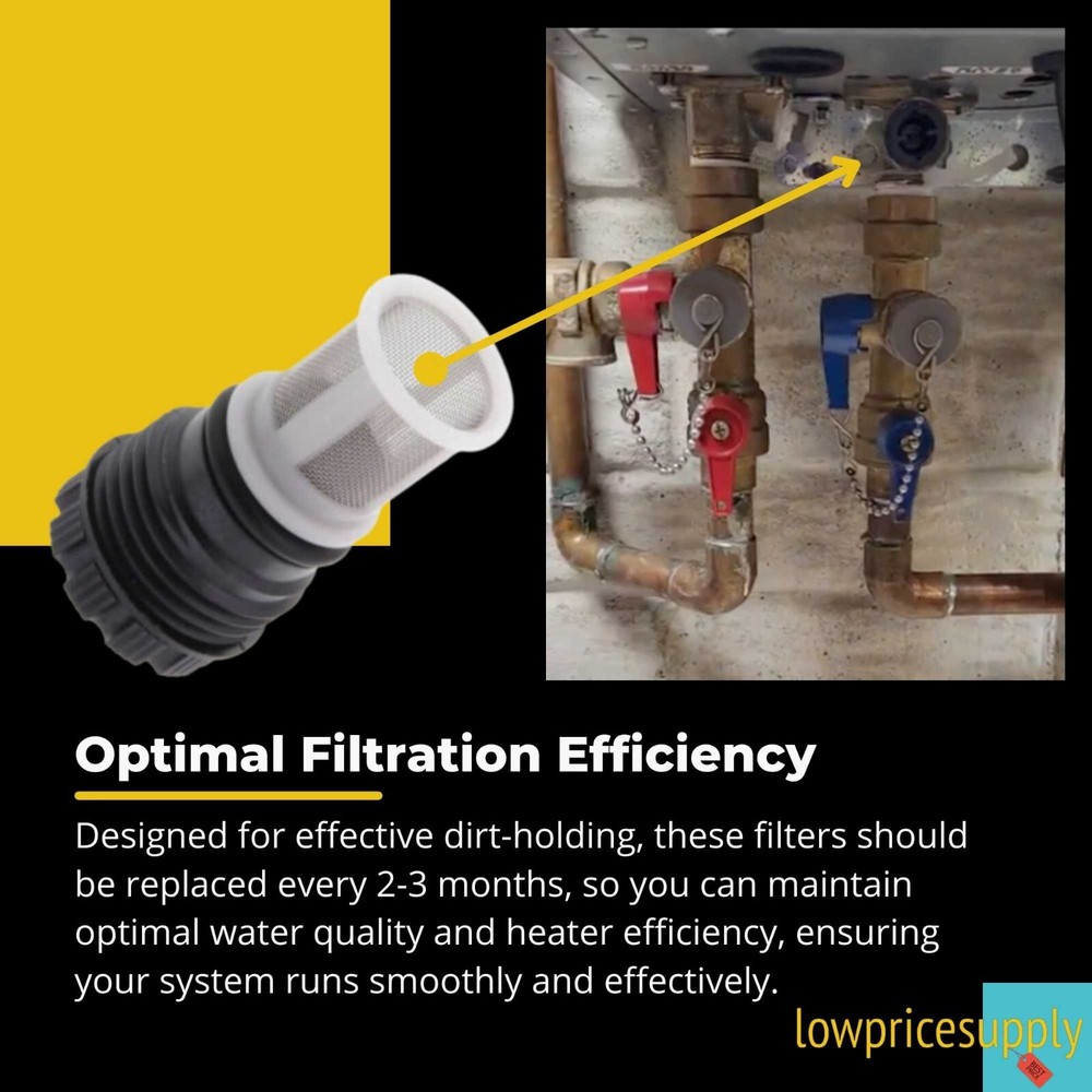 1PCS Rinnai Tankless Water Heater Filter Assembly 2526 / 2532 OEM H98510S