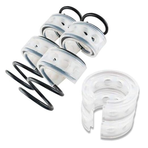 2Pcs Universal Car Shock Absorber Spring Bumper Power Auto Buffers B+ Type