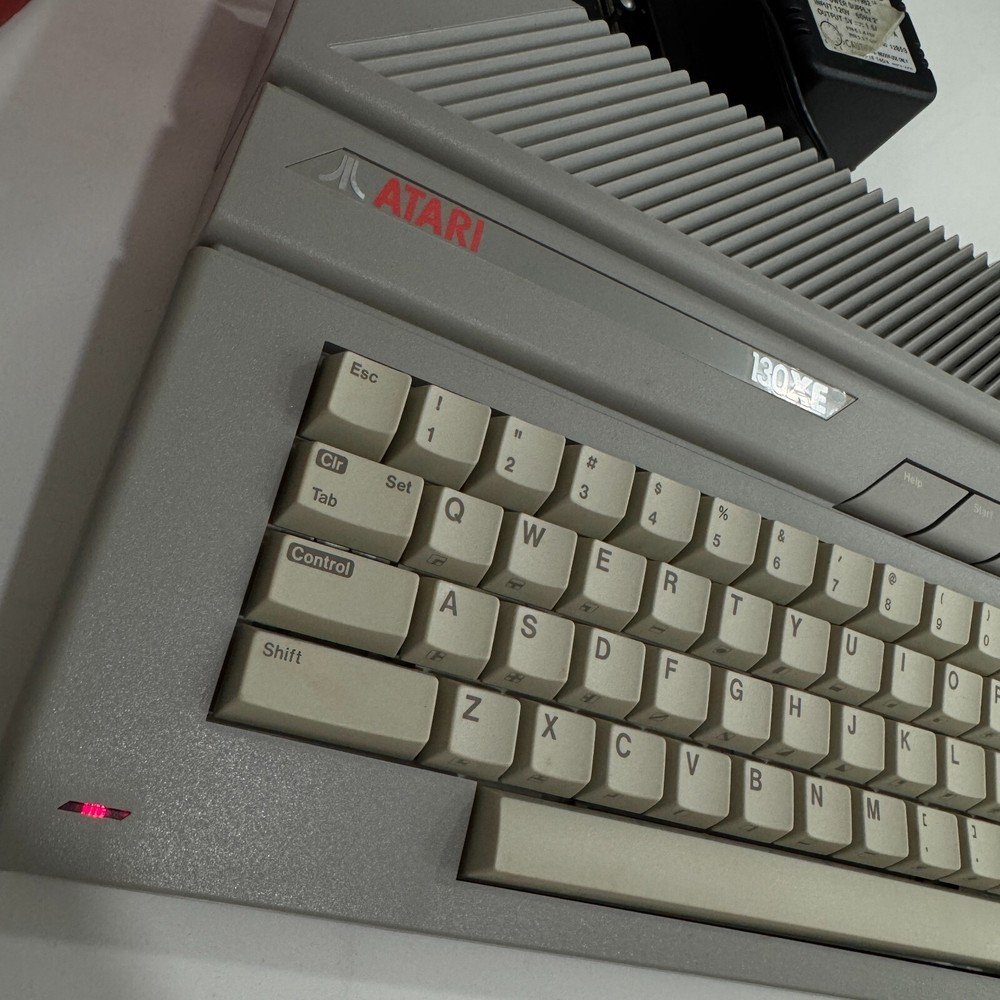 ATARI 130XE Computer MINT in the Box. Complete w/ Power Supply Manuals