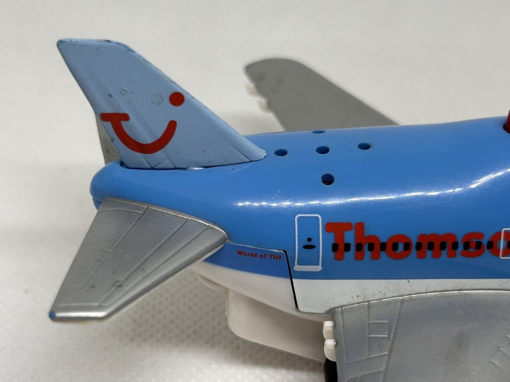 Thomson Pull Back Toy Plane with Lights and sound