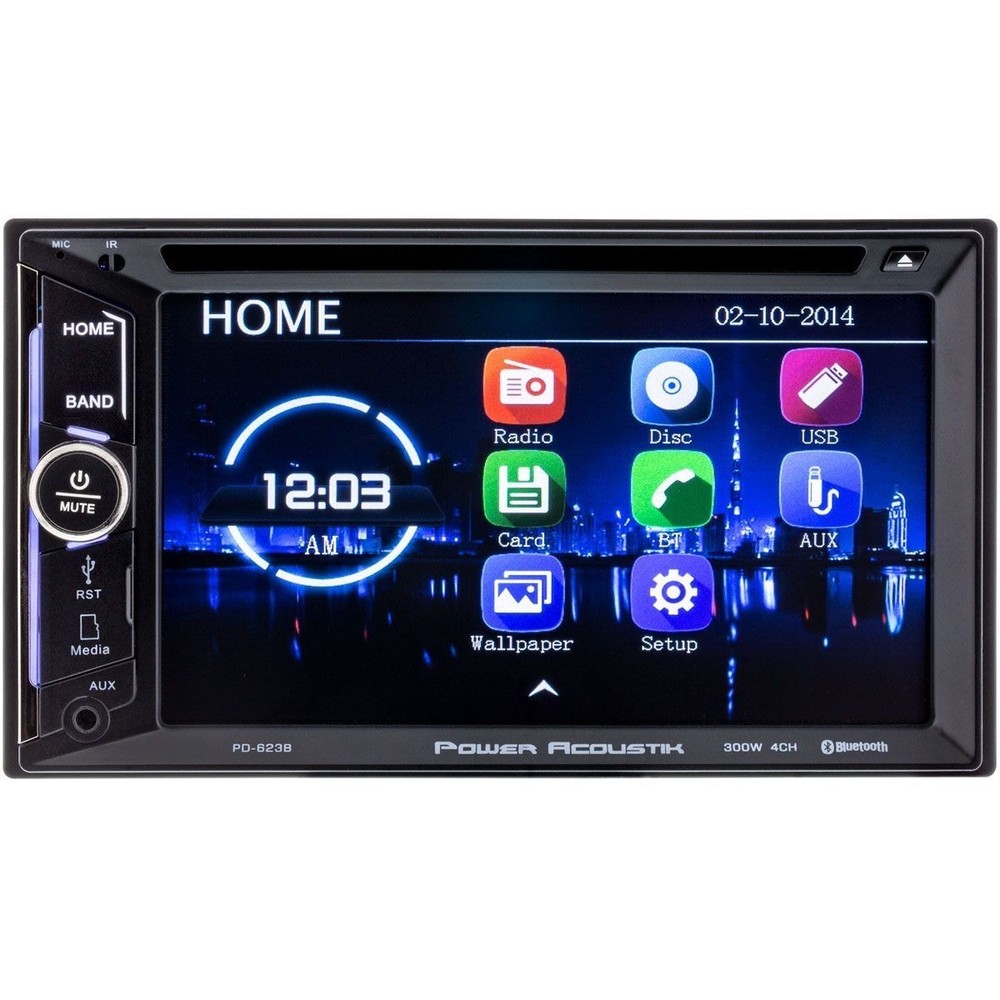 Power Acoustik PD-623B 2-DIN,MULTIMEDIA