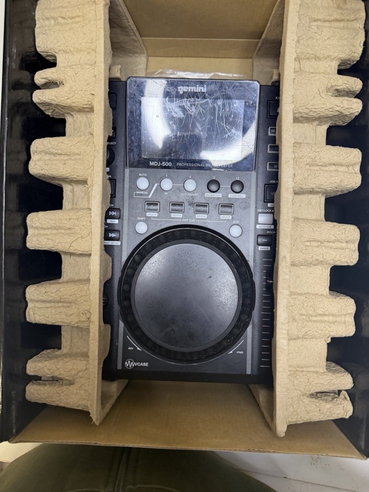 Gemini MDJ-500 Professional USB Media Player & MIDI Controller DJ Deck